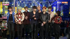 V(防弹少年团),田柾国(防弹少年团),防弹少年团 - Show Champion现场采访