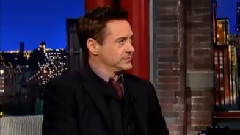 Robert Downey Jr. - David Letterman 专访