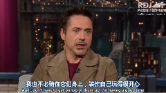 Robert Downey Jr. - David Letterman Part 2