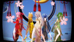 镜音双子,巡音流歌,gumi,IA,初音未来 - 一骑当千