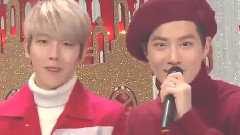 EXO - 伯贤 SUHO特别MC 开场Cut - SBS 人气歌谣 15/12/20