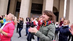 音乐短片 - Флэшмоб в Новосибирске