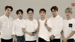 EXO - SPAO 江南店开业 EXO's Message