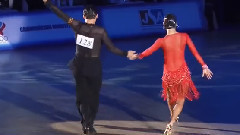 舞蹈视频 - 2014 WDSF 俄罗斯 决赛 伦巴踩点