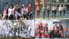 EXID,防弹少年团,HaNi(EXID),田柾国(防弹少年团),V(防弹少年团) - Hot Pink & Run 多角度版