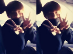 V(防弹少年团),田柾国(防弹少年团),JIMIN(防弹少年团),防弹少年团 - 朴智旻推特更新:圣诞节过的幸福吗?今天一天都要开心哟