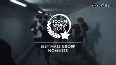 防弹少年团,Super Junior,GOT7,EXO,BigBang - Annual Soompi Awards最佳男子组合奖提名