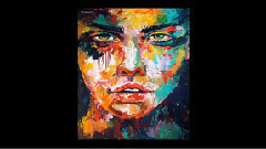 Cara Delevigne - Speed Painting