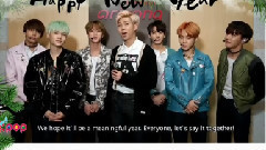V(防弹少年团),田柾国(防弹少年团),防弹少年团 - Simply K-Pop新年问候