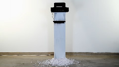 音乐短片 - Your Unerasable Text - Interactiv Installation