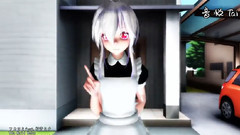 VOCALOID家族 - 门口有一只女仆在跳舞!!