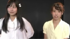 HKT48 - HKT48 ひまわり組 ただいま恋愛中 公演 宇井真白,岡本尚子 公演終了後心得