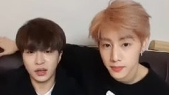 GOT7,Mark(GOT7),崔荣宰(GOT7) - 荣宰和Mark直播与COCO洗澡