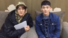 Chen(EXO),吴世勋(EXO),EXO - Kiss The Radio INS更新视频第二则