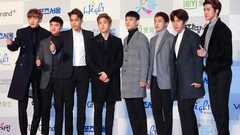 EXO - 首尔歌谣大赏 红地毯