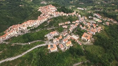 音乐短片 - 意大利乡村小镇空中摄影