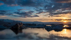 音乐短片 - 冰岛瑰丽风光 时光流逝