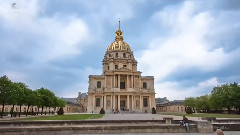音乐短片 - 法国巴黎城市风景 时光流逝