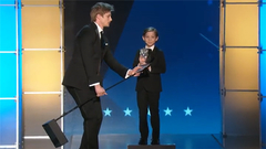 影视原声 - Jacob Tremblay在第21届美国评论家选择奖获发言