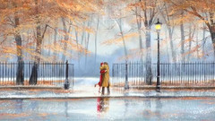 音乐短片 - 雨中的吻