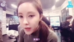 朴孝敏(T-ara) - [神叨字幕组]160204VAPP孝敏儿的黑猪肉吃放(副题喝酒直播!)[中字]