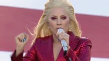 Lady Gaga - The Star Spangled Banner  - NFL超级碗开场现场版 2016/02/08