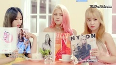 AOA CREAM,AOA - I'm Jelly BABY 中韩字幕 (KRMTV)