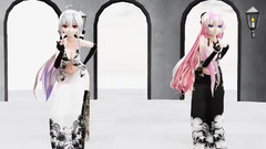 VOCALOID家族,巡音流歌 - 福利!旗袍弱音与巡音的一心不乱
