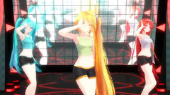 VOCALOID家族,UTAU,初音未来,亚北音留 - 呪音初音亚北的HuryBurly