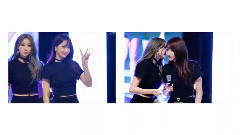 Nine Muses - MoonGang (Hyuna x Kyungri) moment