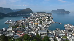 音乐短片 - 奥克松,挪威 - Alesund,Norway