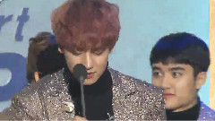 EXO - 年度歌手奖 专辑部门 1,2季度 - 第5届Gaon Chart K-POP Awards 现场版 16/02/17