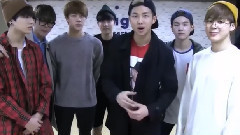 防弹少年团,The Ark - BTS观看 The Ark的 Boy In Luv 舞蹈模仿
