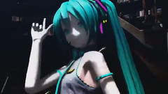 初音未来,VOCALOID家族 - 神级渲染!为啥,我的MMD和你们的不一样