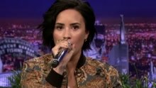 Demi Lovato - Demi Lovato Fallon Show Game 2016