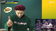 ZICO(Block B) - Zico观看WEKID跳'Okey Dokey'