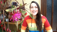 音乐短片 - 我的昙花'Pegasus' Orchid Cactus In MAGNIFICENT Fuschi