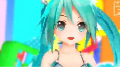 初音未来 - 水着あぴミクで ウインク・トランジ・スター