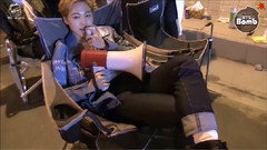 JIMIN(防弹少年团),防弹少年团 - Jimin Singing 'Butterfly' Over A Loudspeaker