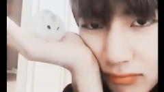V(防弹少年团) - 金泰亨自拍更新:我困了让我们睡觉吧..