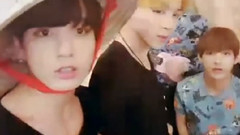 V(防弹少年团),田柾国(防弹少年团),防弹少年团 - Vapp直播 在越南演出前互动的防弹少年团