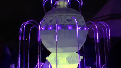 音乐短片 - Огни ледового городка Омск 2015г. 1 января фильм Михаила Киселёва