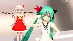 初音未来,VOCALOID家族 - 三妈式初音Bad Apple!!进程级渲染