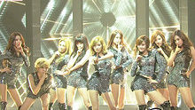 少女时代 - Mr. Taxi 20111216 Music Bank版