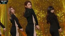 AOA - 短裙 现场版 14/01/16