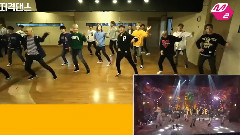 Seventeen - Mnet2 seventeen练习室跳女团舞cut