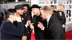 Craig David - Rappin on the BRIT Awards 2016