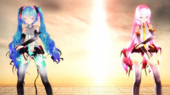 VOCALOID家族,巡音流歌,初音未来 - 初音巡音动感的Lean On