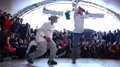 舞蹈视频 - Juste Debout Paris 2016 Hip Hop Kyoka & Maika Vs Regi & Deyvron Top 32
