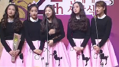 April(韩国) - 新人组合歌手赏受赏 & Muah